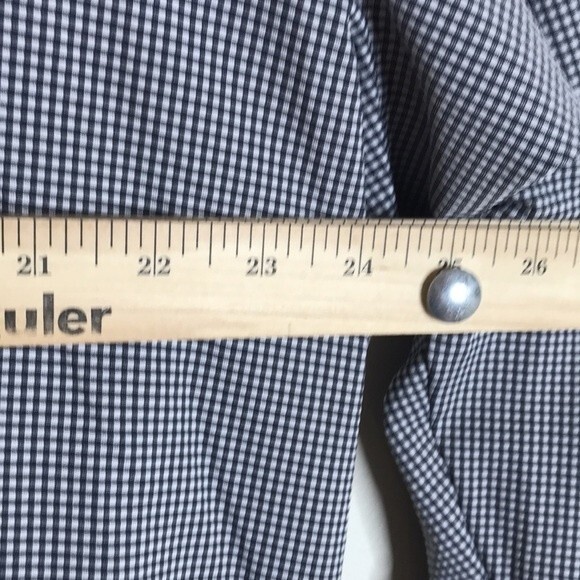 Mizzen+Main Leeward Label Trim Fit Long Sleeve Button Shirt Men's XL Gray - Picture 6 of 13